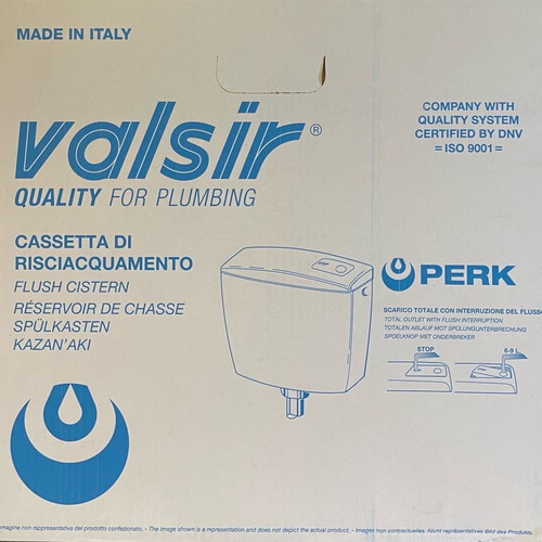 Valsir Perk cistern new with Start/Stop button