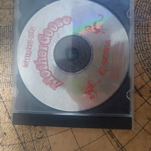 Mother Goose PC Sierra game used, very worn disc