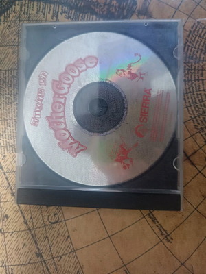 Mother Goose PC Sierra game used, very worn disc