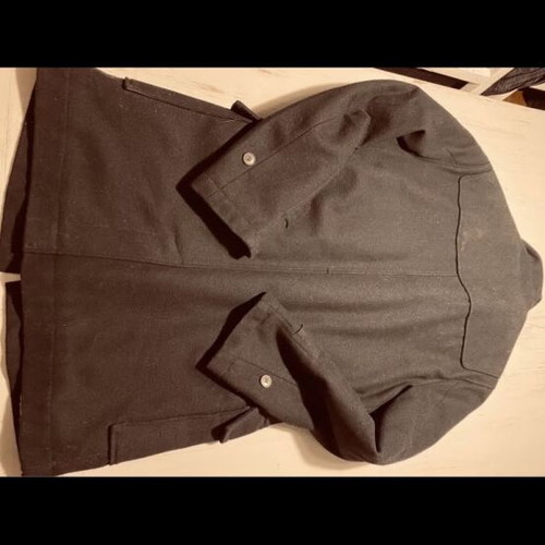 Pepe Jeans Montgomery Wool Coat Black XL Like New