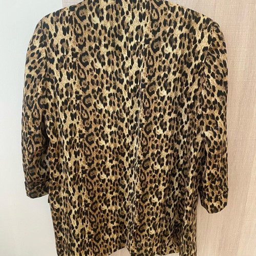 Zara Basic leopard jacket like new