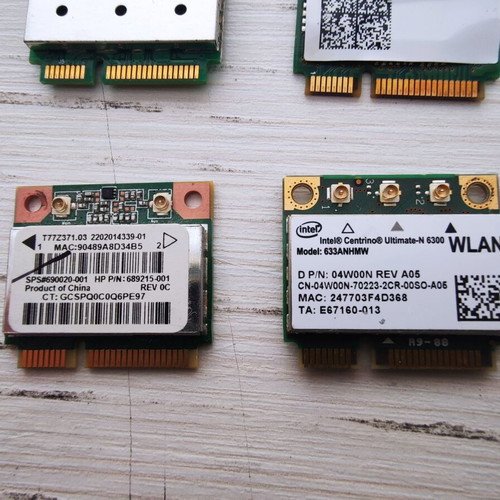 Laptop WiFi Cards pack of 5 like new