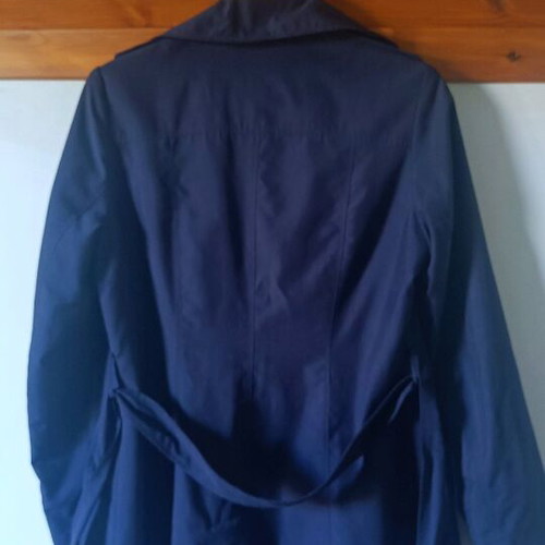Marks and Spencer blue trench coat like new, size L