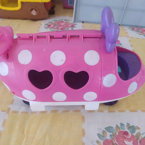 Mini Pink Bus used
