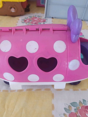 Mini Pink Bus used