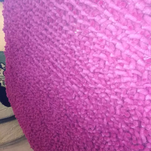 Fuchsia shaggy handmade rug new 160x230