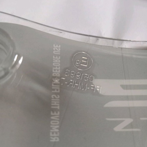 LS2 helmet visor new transparent with pin lock FF-MHR-74