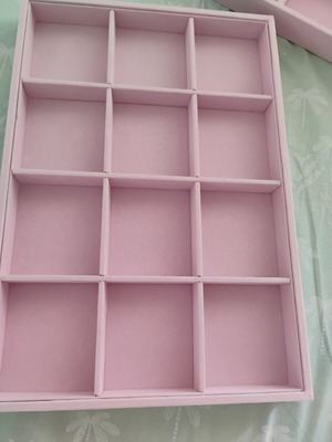 Jewelry organizers, pack of 2, pink