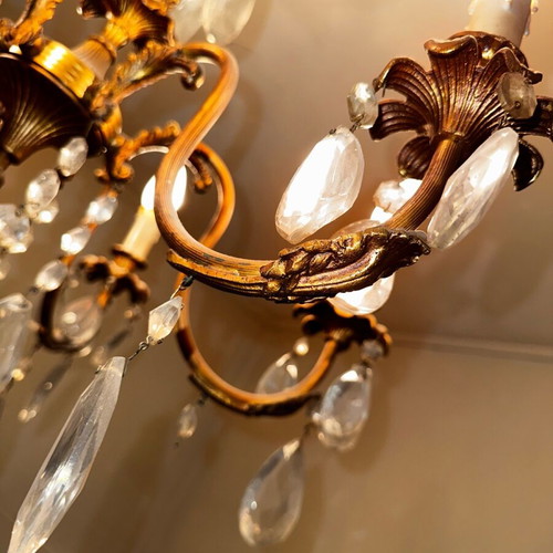 Vintage wall and ceiling lights used