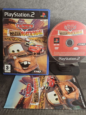 Cars Mater-National Championship PS2 game