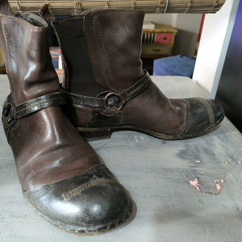 Barracuda by Fabi-Italy ankle boots like new, brown