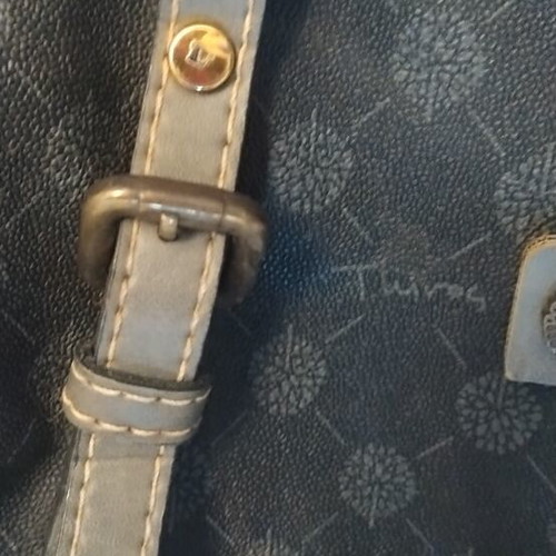 Thiros women's handbag black and grey