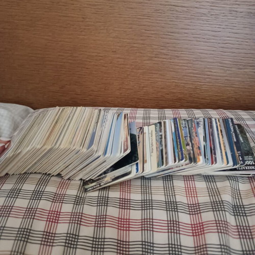 Telecards OTE used, pack of 150