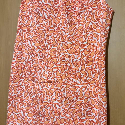 Printed midi dress like new, multicolored, size M