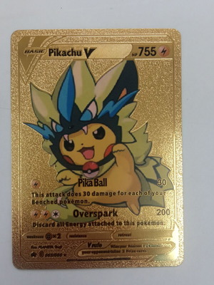 Pokémon Gold card new
