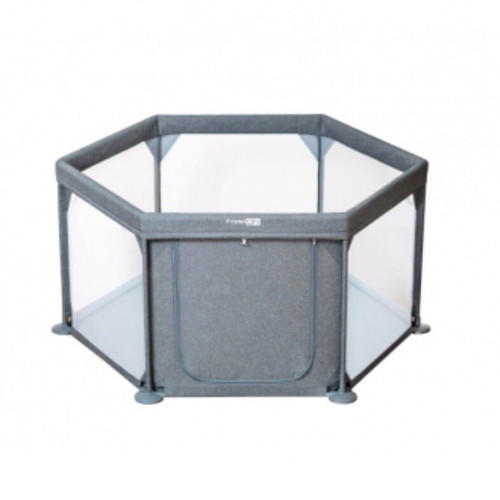 FreeOn Hexagonal Fabric Playpen with Baby Lounge, Like New