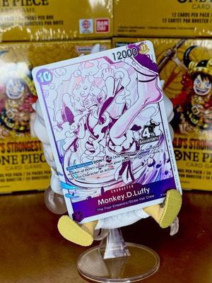 One Piece TCG Monkey.D.Luffy card P-099 V.2