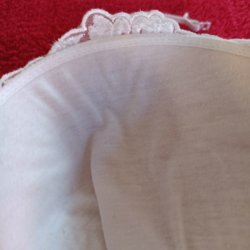 SexForm white bra like new with floral embroidery size EUR 85B