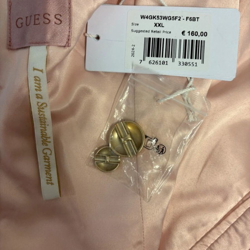 Guess jacket-dress set new pink, sizes x-large and xx-large