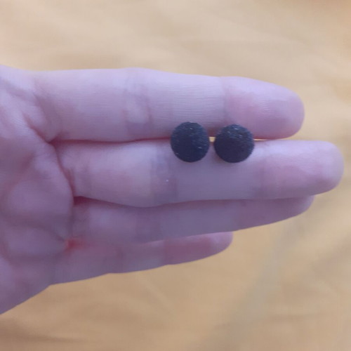 Stud earrings like new, pack of 4 pairs multicolored