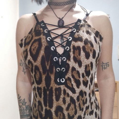 Leopard bodysuit like new