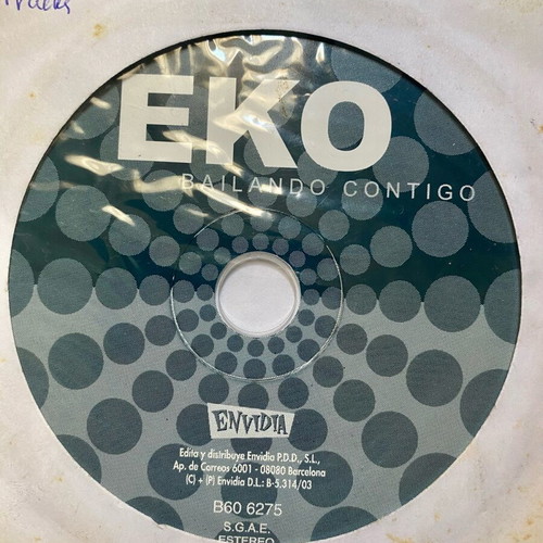 EKO Bailando Contigo CD used, Latin