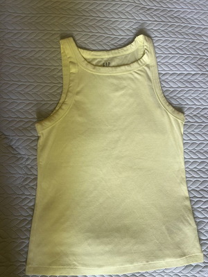 Gap women's tank top like new, size M, green and yellow