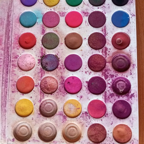Thang palette with 45 colors used