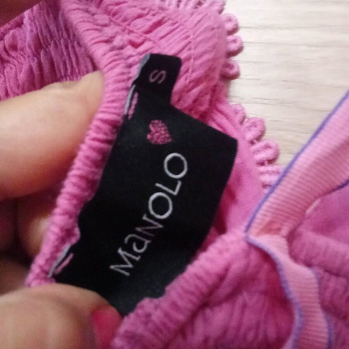 Manolo women's dress pink like new, sizes S/M