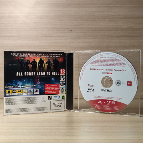 Resident Evil Operation Raccoon City PS3 used promo