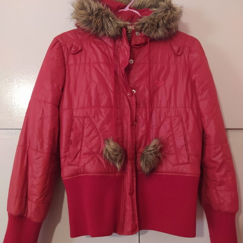 Roxy women's jacket used, red, size M