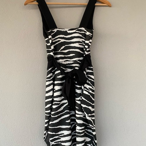 Jane Norman vintage mini zebra dress like new, size XS