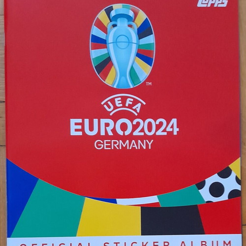 UEFA Euro 2024 Swiss Edition album like new with stickers