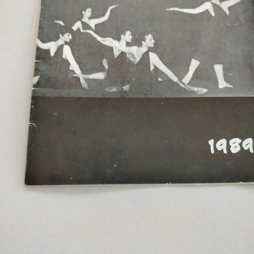 Greek Ballet Nasoukas Heimara program 1989 used