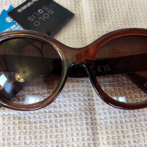 Solo-Solis NDL6153 sunglasses new, brown degrade lenses