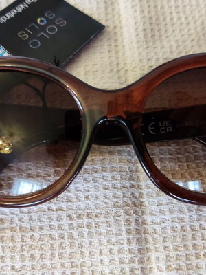 Solo-Solis NDL6153 sunglasses new, brown degrade lenses