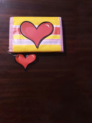 Happy House waterproof wallet like new, pink and colorful
