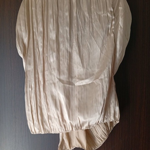 Zara women's blouse new, gold color, size XL