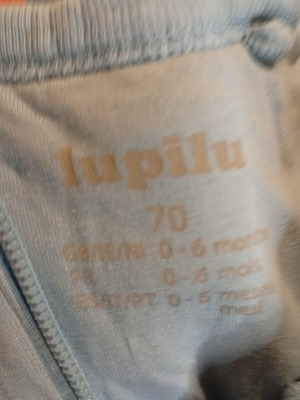 Lupilu baby sleeping bag size 70, like new, cotton, blue