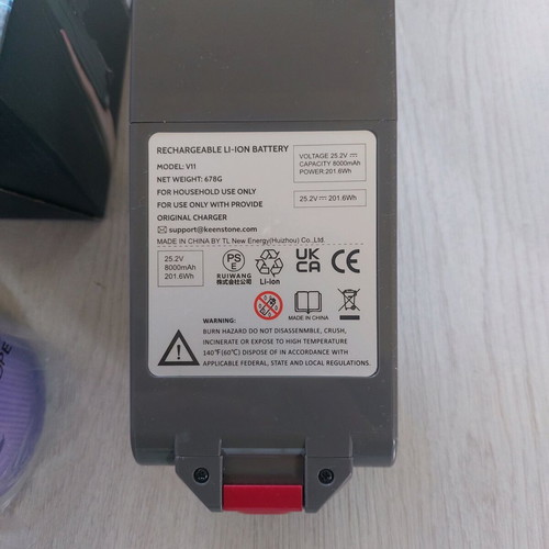 Battery pack 8000mAh with 2 HEPA filters for Dyson V11/V15 new