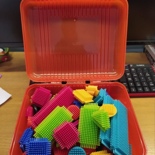 Bristles wedge blocks used, 60 pieces, from 2+ years