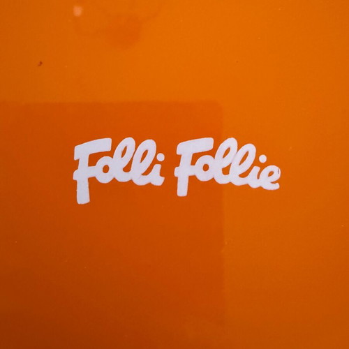 Folli Follie earrings new, beige, with certificate of authenticity