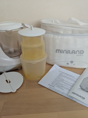 Miniland Chefy 5 Food Processor with Steamer used