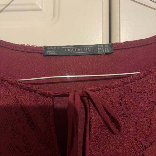 Zara dress with lace like new, size XS