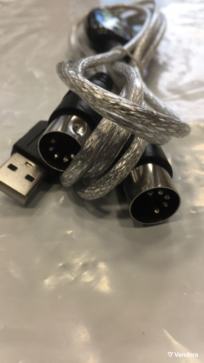 Midi In Out σε USB για σύνδεση μουσικών… - € 19,00 - Vendora.gr