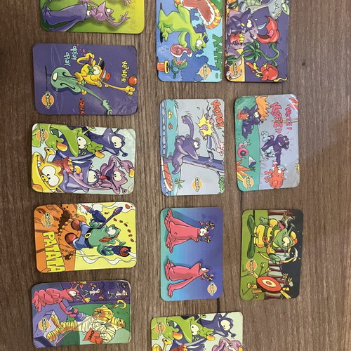 Chipi Toons cards used, pack of 12