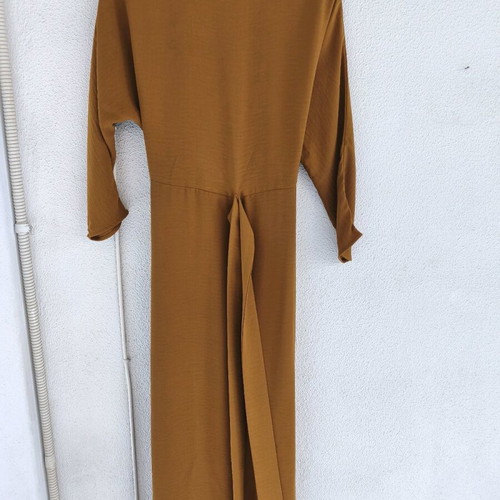 Midi dress Mango (MNG) like new, ochre camel, XS