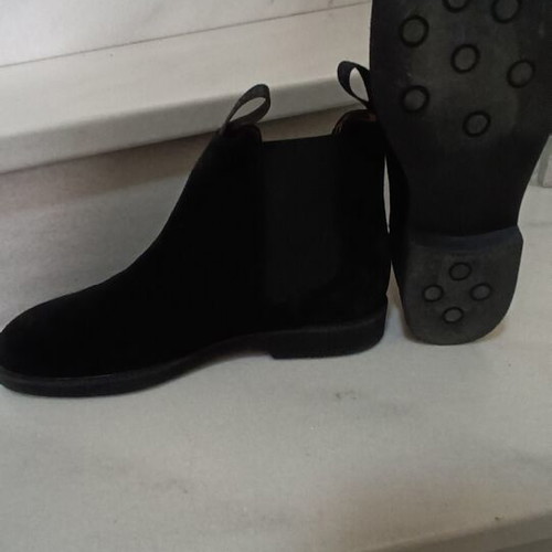Sebago black boots size 44.5 new