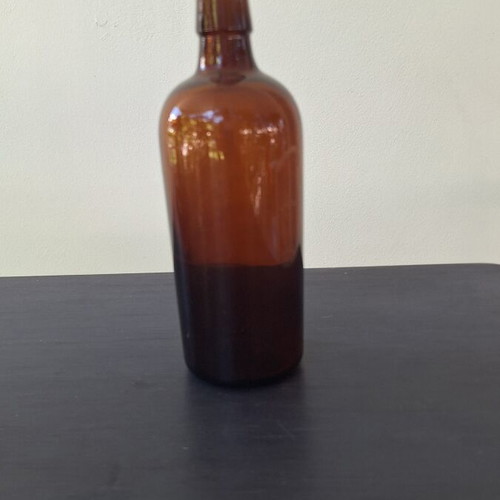 Dark Pharmacy Bottle 250ml used with ground stopper