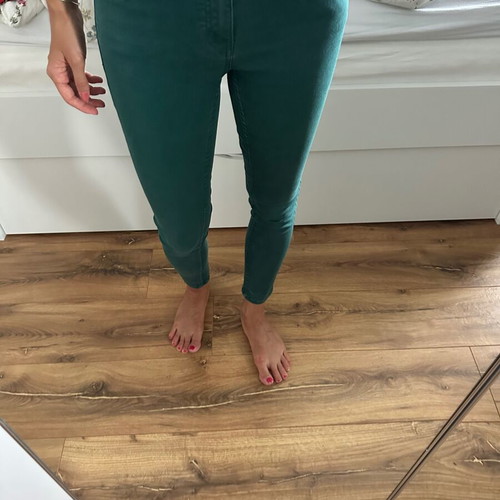 Pimkie green jeans, size XS